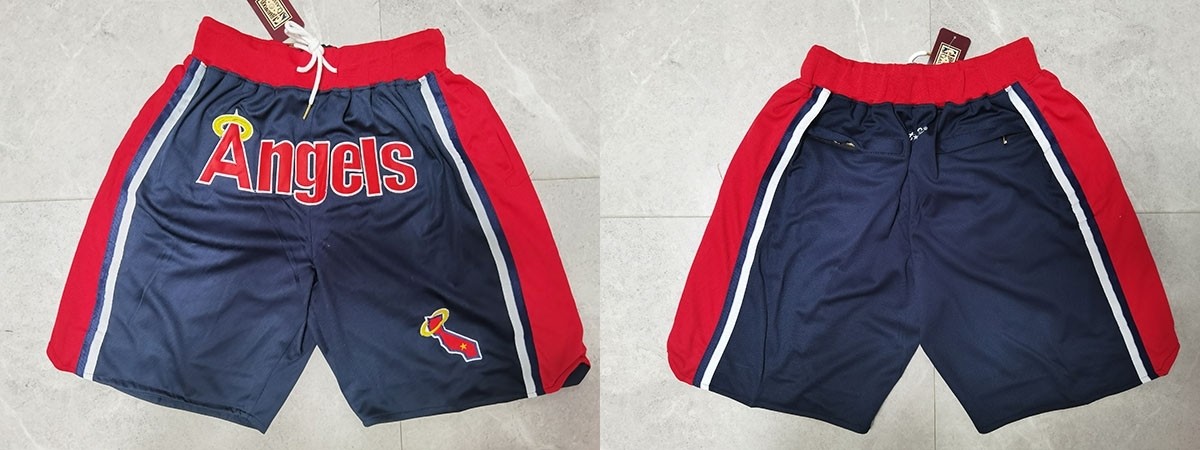 MLB Los Angeles Angels Navy Shorts