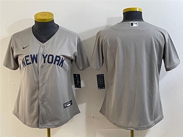 Women's New York Yankees Gray Away Limited Team Jersey