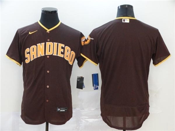 MLB San Diego Padres Blank Brown 2020 Nike Flexbase Jersey