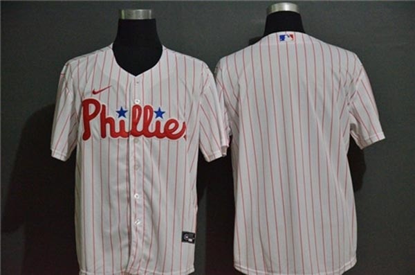 MLB Philadelphia Phillies Blank White 2020 Nike Cool Base Jersey