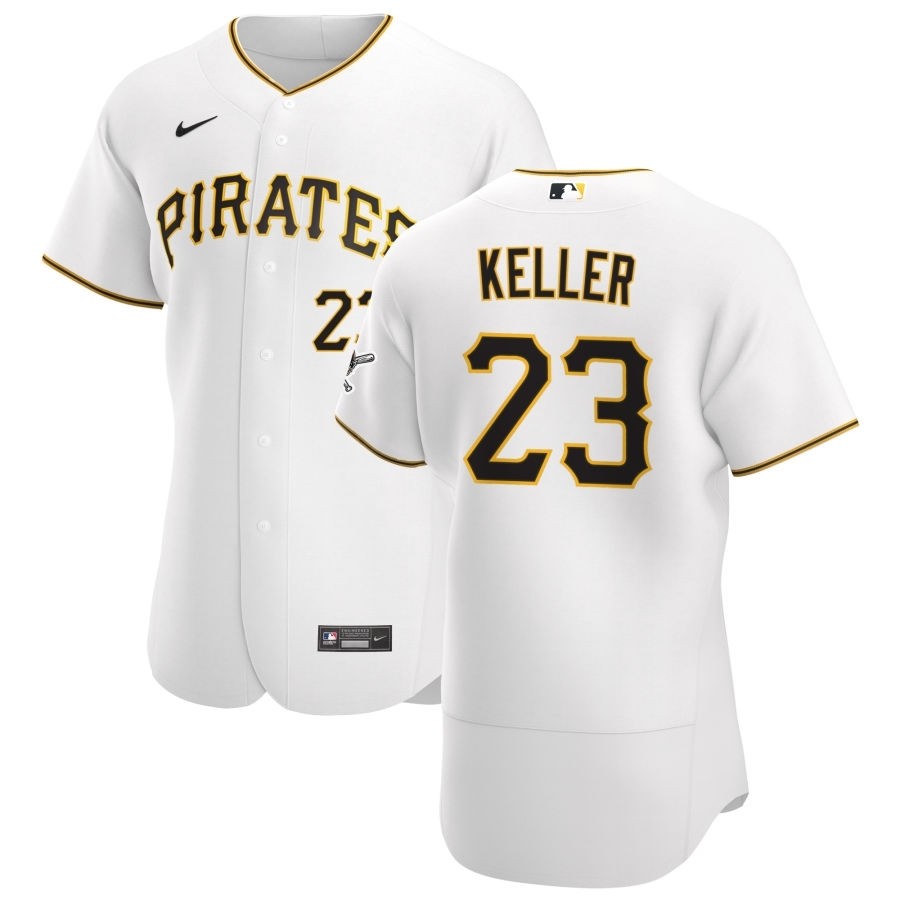 Men's Pittsburgh Pirates #23 Mitch Keller Nike White Home 2020 Authentic Player MLB Jersey