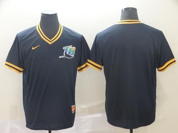 MLB Tampa Bay Rays Blank Navy Nike Throwback Jersey