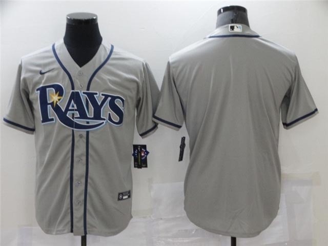 Tampa Bay Rays Gray Cool Base Team Jersey