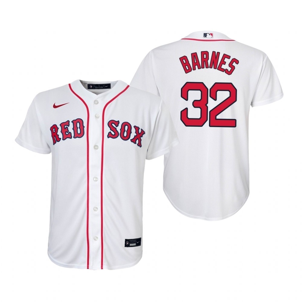 Men's Boston Red Sox #32 Matt Barnes White Home 2020 Cool Base Jersey