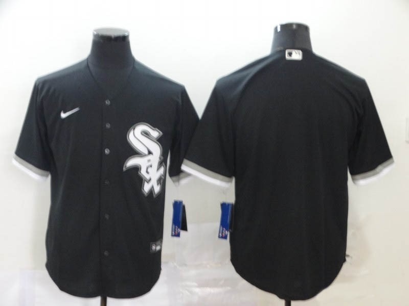 MLB Chicago White Sox Blank Black 2020 Nike Cool Base Jersey