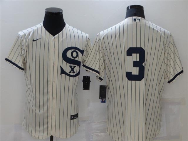 Chicago White Sox #3 Harold Baines White 2021 Field of Dreams Cool Base Jersey