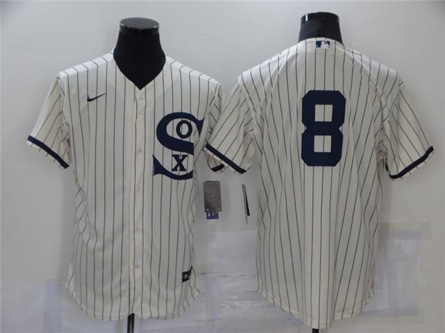 Chicago White Sox #8 Bo Jackson White 2021 Field of Dreams Cool Base Jersey