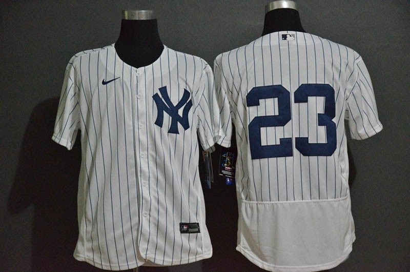 MLB New York Yankees #23 White 2020 Nike Flexbase Jersey