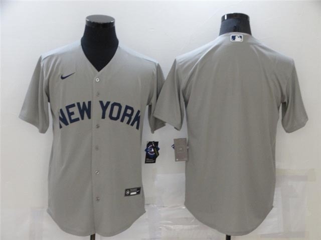 New York Yankees Gray 2021 Field of Dreams Cool Base Team Jersey