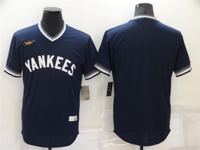 New York Yankees Navy Cooperstown Collection Cool Base Team Jersey