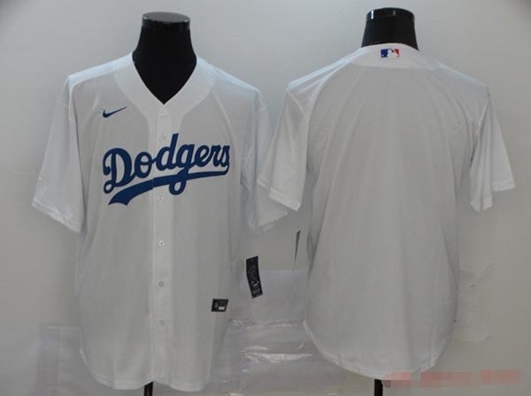 MLB Los Angeles Dodgers Blank White 2020 Nike Cool Base Jersey