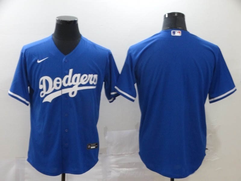 MLB Los Angeles Dodgers Blank Royal blue 2020 Nike Cool Base Jersey