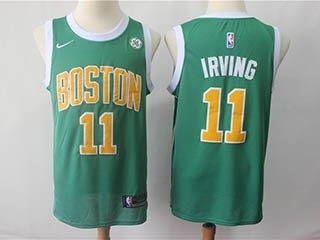 ?Celtics #11 Kyrie Irving Green 2018 19 Earned Edition Nike Swingman Jersey