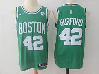 Celtics #42 Al Horford Green Nike Jersey