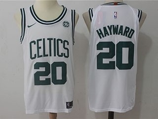 Celtics #20 Gordon Hayward White Nike Jersey