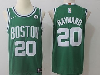 Celtics #20 Gordon Hayward Green Nike Jersey