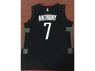 Rockets Anthony #7 Black Nike Swingman Jersey