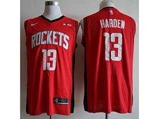 Rockets #13 James Harden Red Basketball Swingman Limited Edition Jersey