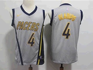 NBA Indiana Pacers #4 Victor Oladipo Jersey 2018 19 New Season City Edition Jerseys