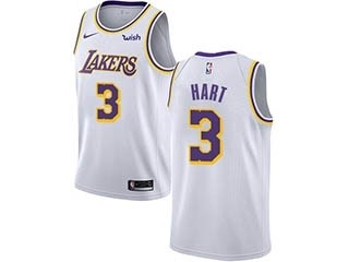 Nike Lakers #3 Josh Hart White NBA Swingman Association Edition Jersey