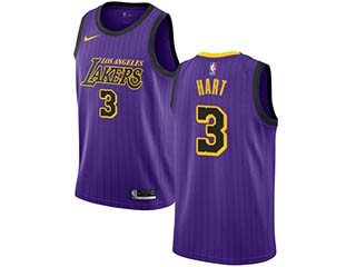 Nike Lakers #3 Josh Hart Purple NBA Swingman City Edition 2018 19 Jersey