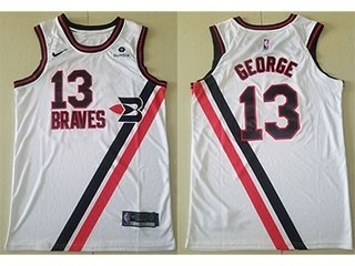 Clippers #13 Paul George white 2020 City Edition Nike Swingman Jersey