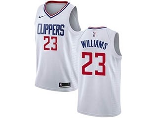 Nike Clippers #23 Louis Williams White NBA Swingman Association Edition Jersey