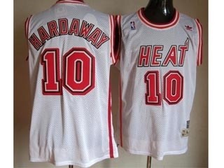 NBA Miami Heat Throwback Tim Hardaway #10 white jersey