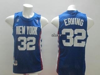 NBA New Jersey Nets erving #32 blue Jersey