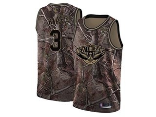 Pelicans #3 Josh Hart Camo Basketball Swingman Realtree