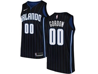 Nike Magic #00 Aaron Gordon Black NBA Swingman Statement Edition Jersey