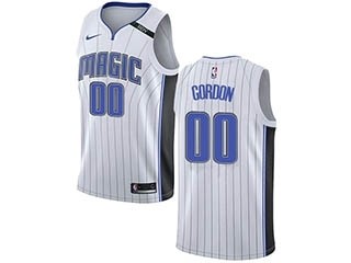 Nike Magic #00 Aaron Gordon White NBA Swingman Association Edition Jersey