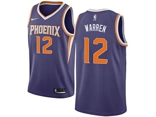 Nike Suns #12 T.J. Warren Black NBA Swingman Statement Edition Jersey