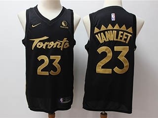 Raptors #23 Fred Vanvleet Black 2019-20 City Edition Nike Swingman Jersey