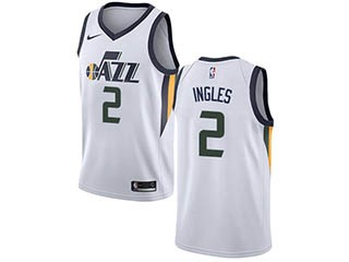 Nike Jazz #2 Joe Ingles White NBA Swingman Association Edition Jersey