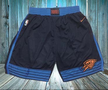 Thunder Navy Nike Swingman Shorts