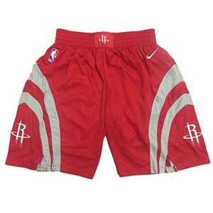 Rockets Red Nike NBA Shorts