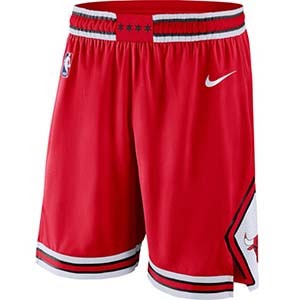 Men's Chicago Bulls Nike Red Icon Swingman Basketball Shorts