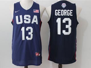 NBA George #13 Blue The American dream jersey