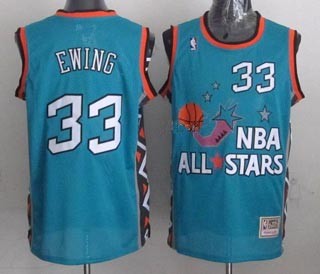 NBA ALL STARS 1996 Ewing #33 Green Jersey