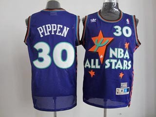 All Star Game 1995 Scottie Pippen #30 Purple