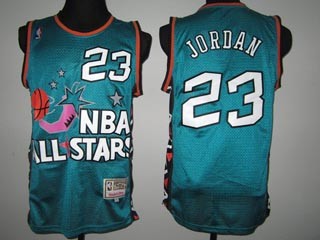 All Star Game 1995 Michael Jordan #23 green