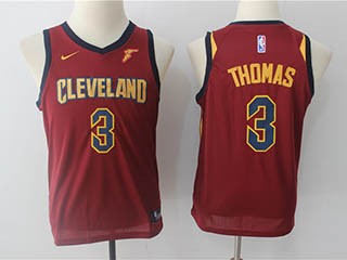 Cavaliers #3 Isaiah Thomas Red Youth Nike Swingman Jersey