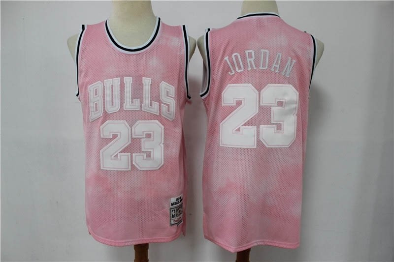 Bull #23 Pink differentiation print limited jersey