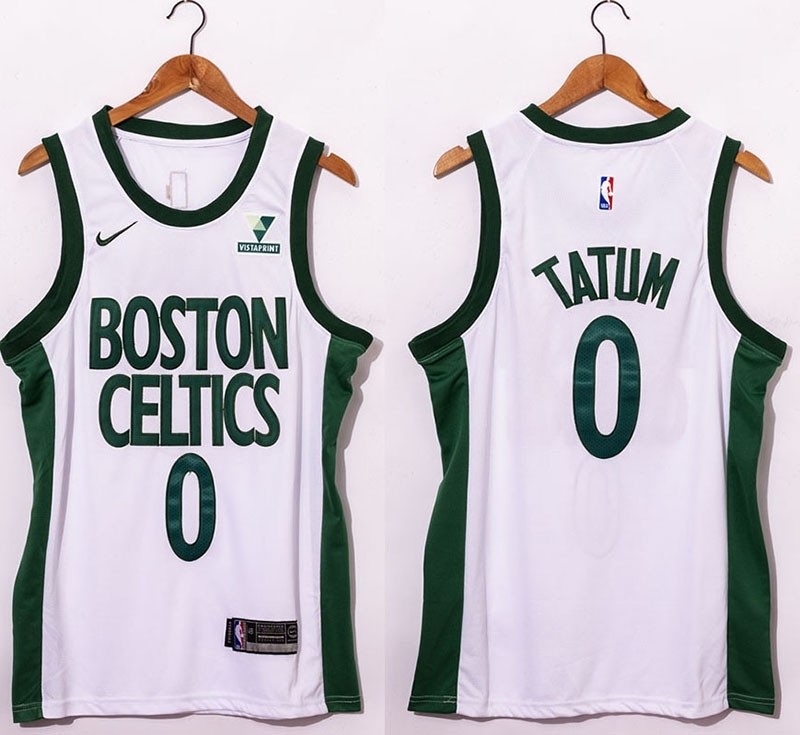 NBA Boston Celtics #0 Jayson Tatum white 20-21 new Swingman Jersey