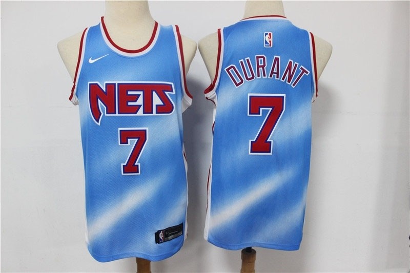 NBA Brooklyn Nets #7 Kevin Durant Blue 2021 Nike Swingman Jersey