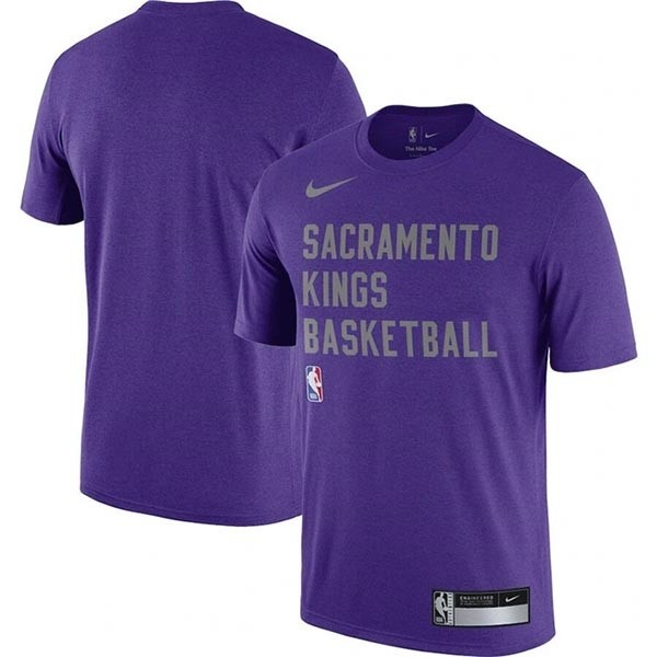 Men's Sacramento Kings Purple 2023-24 Sideline Legend Performance Practice T-Shirt