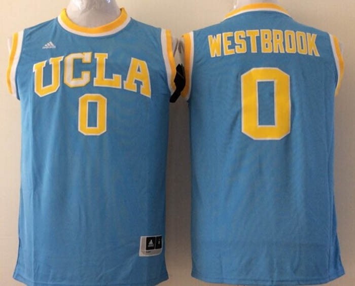 UCLA Bruins Blue #0 Westbrook jersey