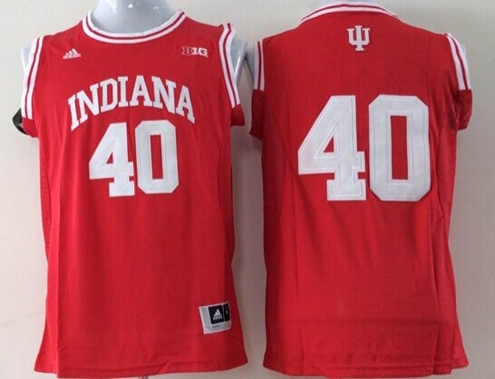 Indiana Hoosiers #40 red  jersey