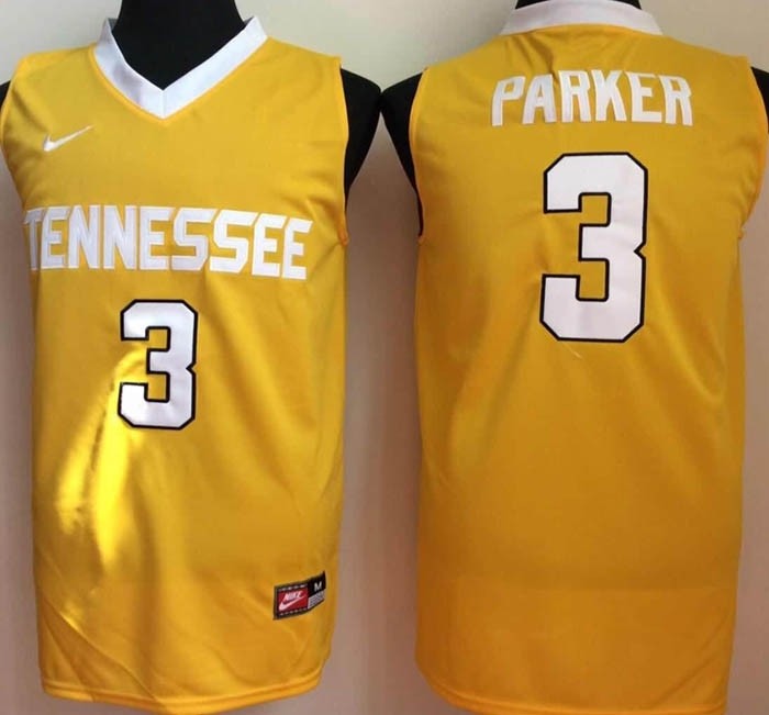 Tennessee Volunteers YELLOW #3 PARKER